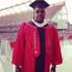Devon Watkis, at his graduation ceremony in 2013 from Rutgers University in New Brunswick, N.J., where he was an offensive lineman on the football team
Courtesy of Devon Watkis